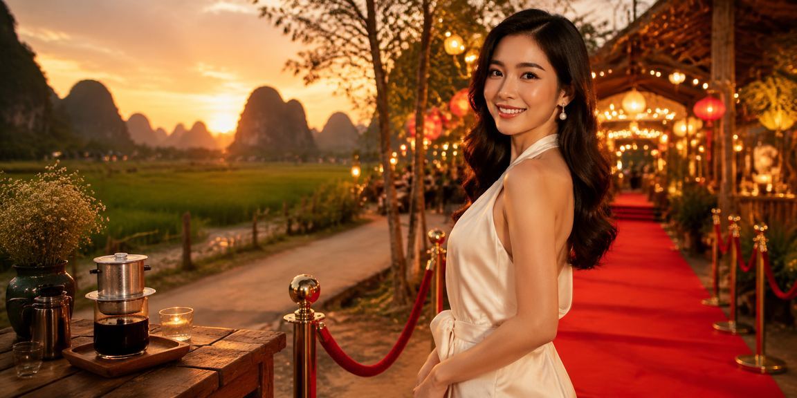Người trẻ tại Ninh Bình ngồi quán cà phê dùng điện thoại xem tỷ lệ kèo và thông tin cá cược