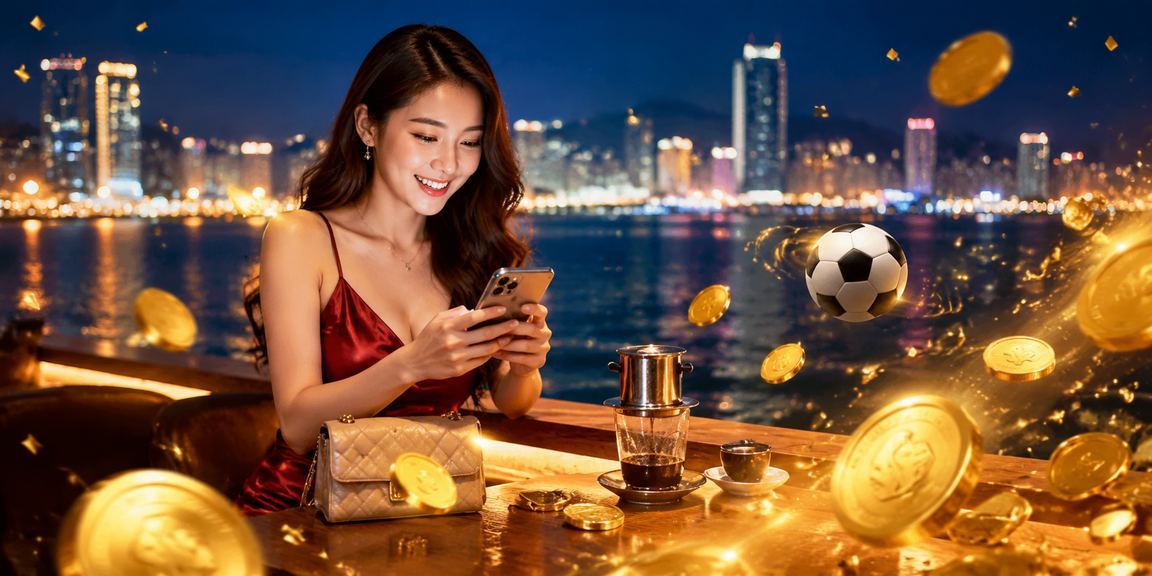 Người dùng tại Quy Nhơn thực hiện giao dịch nạp tiền qua điện thoại trong quán cà phê